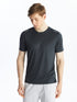 LC Waikiki Crew Neck Short Sleeve Men's Sports Textured T-Shirt